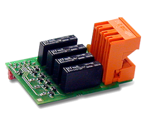 Opción salida de control relé