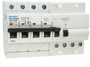 RV311 - 4 polos - Interruptores automáticos con diferencial incorporado