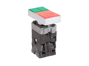 Pulsadores dobles Luminoso