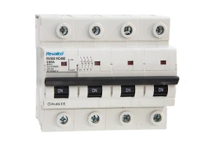 4 Polos 80 a 125A - Interruptores Automáticos RV303H - 10KA