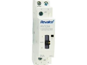Contactor Modular - 2 Polos con Selector